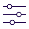 Adjustable intensity