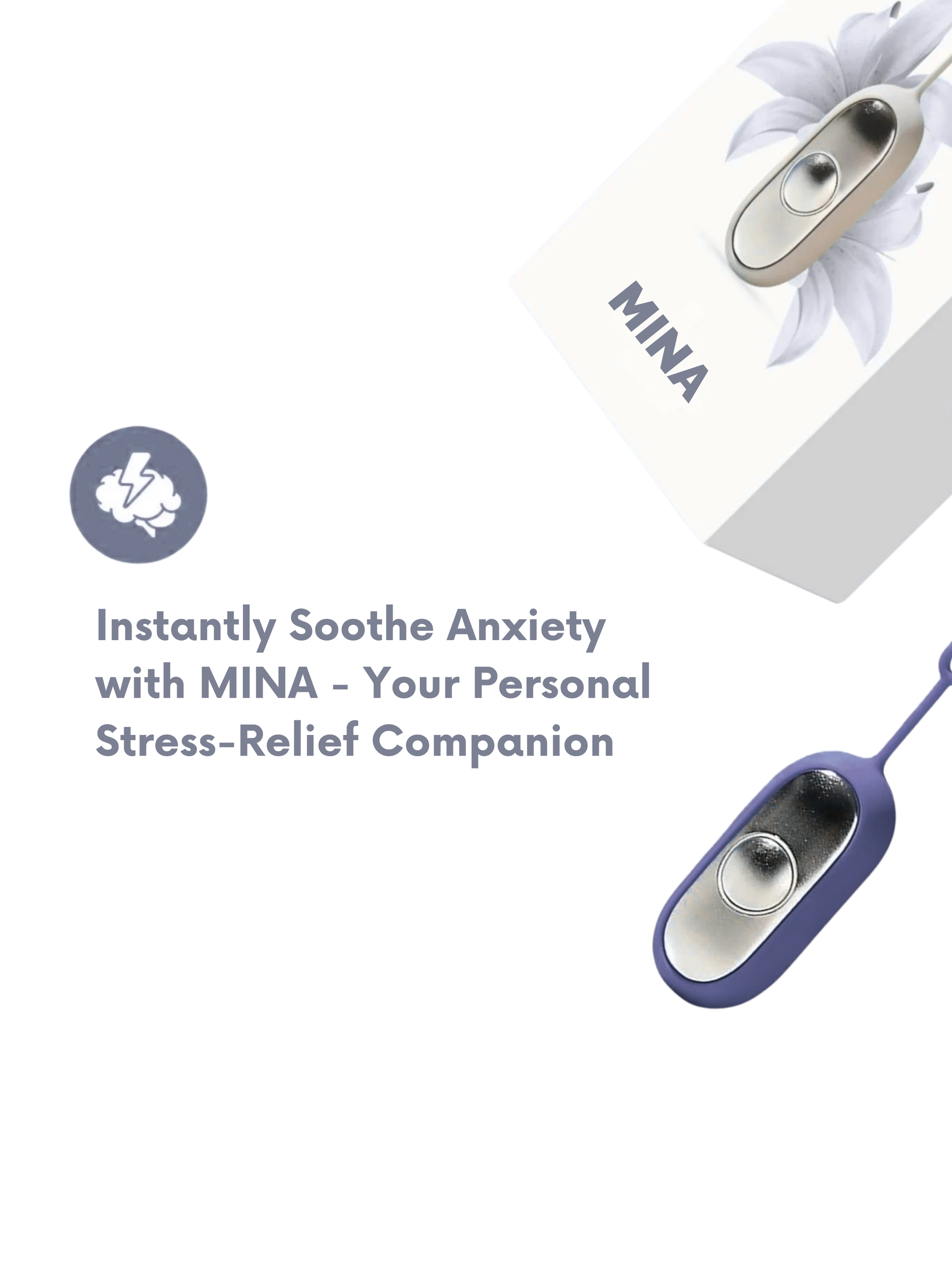 MINA™ Palm Microcurrent Sleep & Calm Device