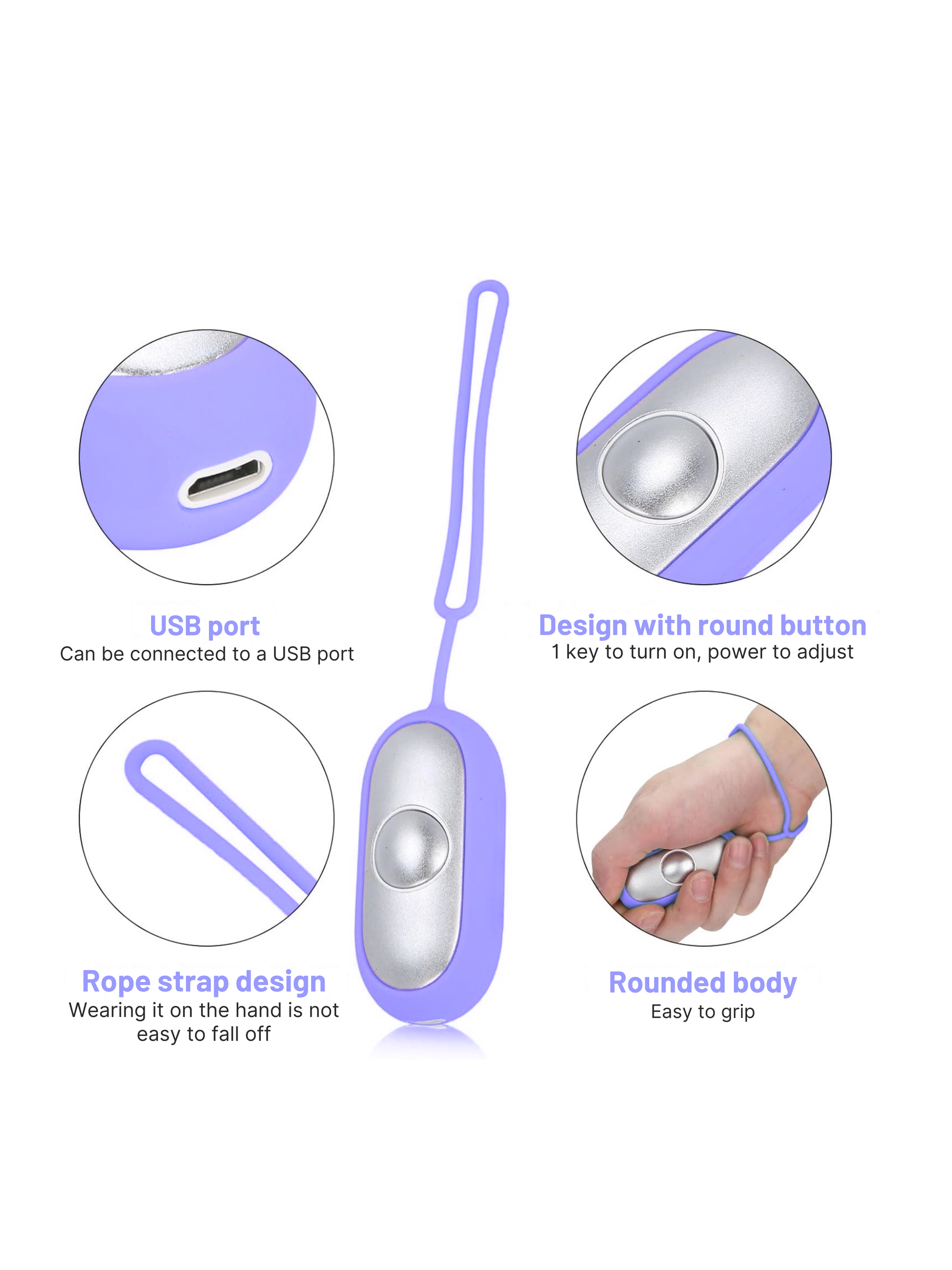 MINA™ Palm Microcurrent Sleep & Calm Device